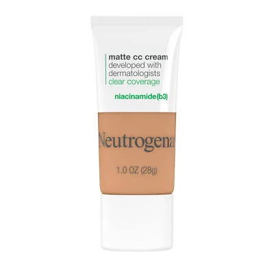 Neutrogena Flawless Matte CC Cream 1 oz Porcelain 2.0 Clear Coverage Foundation - Image 1 of 4