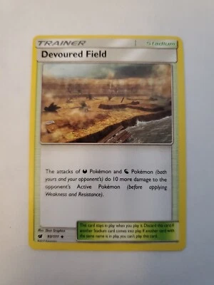 Pokémon TCG Devoured Field Crimson Invasion 93/111 Regular Uncommon - Image 1 of 2