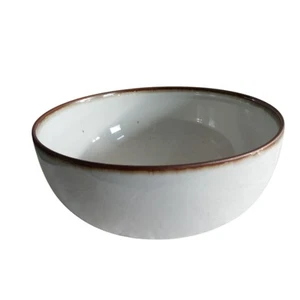 Vtg Dansk Stoneware Brown Mist Speckled Vegetable Serving Bowl Blue Stamp 8"READ - Picture 1 of 10