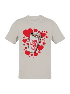 Diet Soda Love Sticker Men's T-shirt - Picture 1 of 6