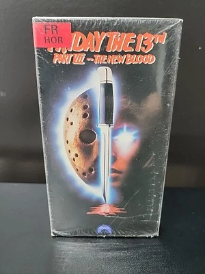 Friday The 13th Part VII The New Blood VHS W/Shrink EX 1994 Release Paramount  Foto 1 de 4