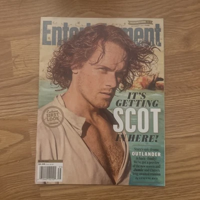 Entertainment Weekly Magazine Outlander Heughan September 1,  2017 #1480 - Image 1 of 2