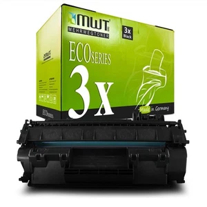 3x MWT Eco Toner Replaces HP CF280A 80A - Zdjęcie 1 z 3