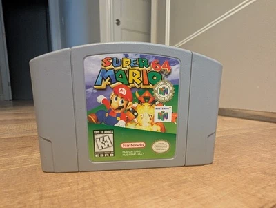 Super Mario 64 (Nintendo 64 1996) N64 Authentic Cartridge Only- Tested & Working - Image 1 of 2
