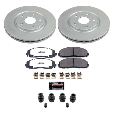 For Dodge Grand Caravan 12-20 Z36 Evolution Geomet Plain Front Brake Kit Foto 1 de 4