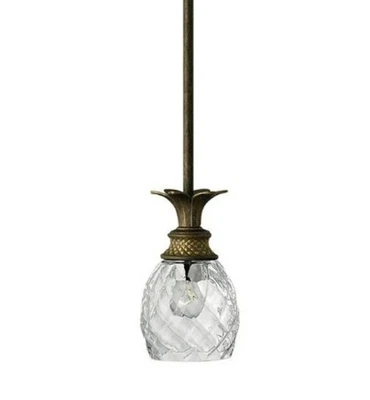 Hinkley Lighting H5317 Plantation 1 Light 5"W Pineapple Mini - Bronze - Image 1 of 4