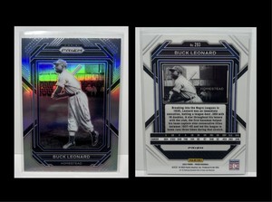 2023 Panini Prizm Silver Holo Prizm Buck Leonard Homestead Greys #293