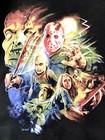 Friday The 13th IV Final Chapter Rare Hoodie Shirt Fright Rags Jason Voorhees