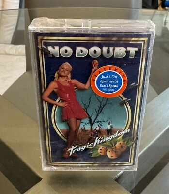 No Doubt ☆ Tragic Kingdom ☆ 1995 ☆ Sealed Cassette w/ Hype Sticker ☆ Rare Find - Image 1 of 4