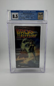 Back to the Future VHS New Sealed Watermark Graded CGC 8.5 A+