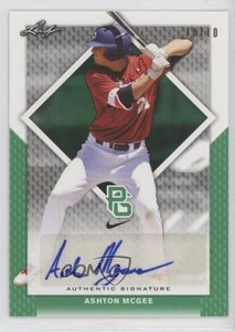 2016 Leaf Perfect Game National Showcase Green /10 Ashton McGee #BA-114 Auto