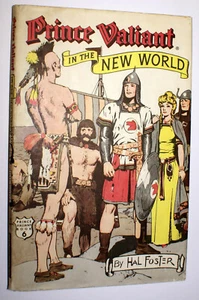 Hal Foster Prince Valiant In the New World Hardcover DJ HB 1976 - Picture 1 of 3