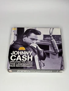 JOHNNY CASH - WALKING THE LINE : THE LEGENDARY SUN RECORDINGS - 3 CD'S - Picture 1 of 7