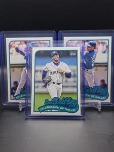 Ken Griffey Jr 2024 Topps Series 1 Celebration of the Kid 3 Cards - Foto 1 di 7