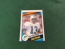 1984 Topps Football DAN MARINO Rookie Card #123 HOF Miami Dolphins