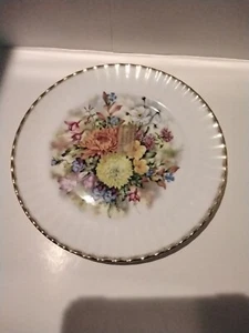 Royal Vale Flowers Of The Season "Autumn"10.5" Decorative Plate Vintage - Picture 1 of 8