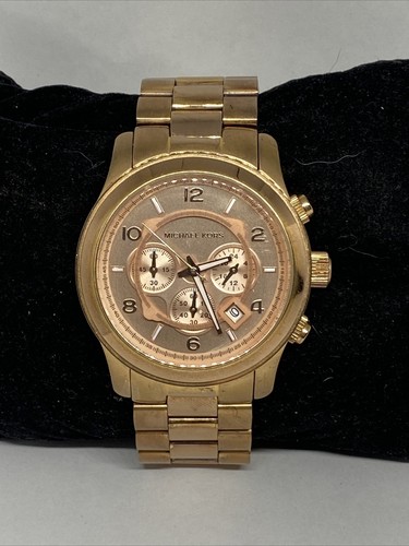 Orologio Michael Kors Runway MK8096 Donna Acciaio Inox Quadrante Analogico Quarzo VK4