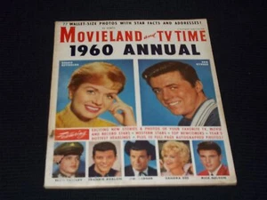 1960 MOVIELAND & TV TIME ANNUAL MAGAZINE - DEBBIE REYNOLDS COVER - E 15586 - Picture 1 of 2
