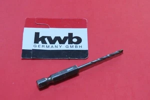 TCT MASONRY DRILL BIT 3mm 1/4" HEX SHANK Top Quality Steel KWB EINHELL - Picture 1 of 1