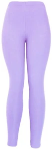 Ultra Soft Solid Brushed Basic Full Regular/Plus Leggings - Picture 1 of 24