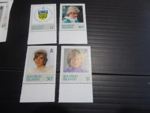 SOLOMON ISLANDS 1982 SG 467-470 21ST BIRTHDAY OF PRINCESS OF WALES MNH Cover
