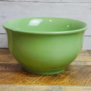 Steingut Jade 1 Quart grün Rührschüssel 7" Durchmesser x 7,75" hoch - Bild 1 von 10