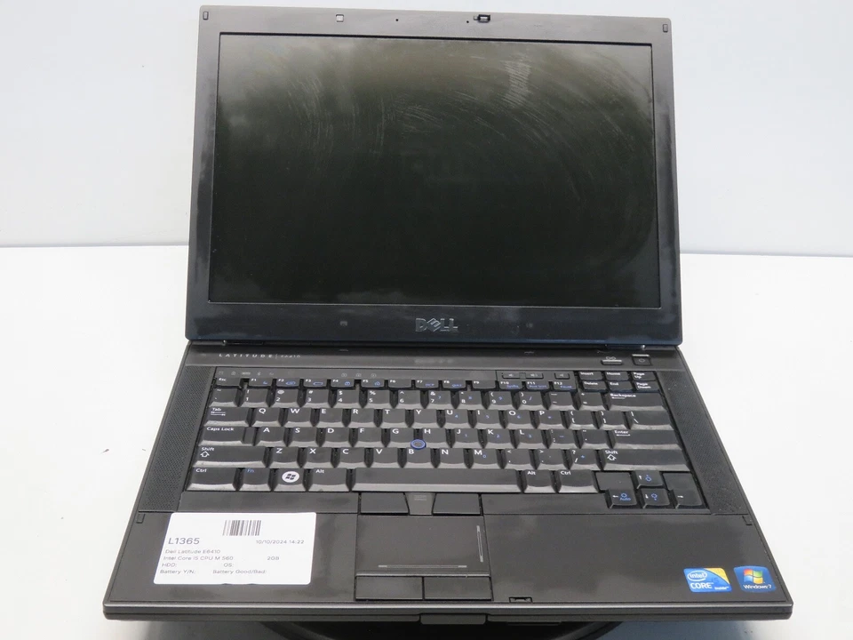 Dell Latitude E6410 Intel Core i5 CPU M 560 @2.67GHz 2GB NO HDD No Batt - Image 1 of 4