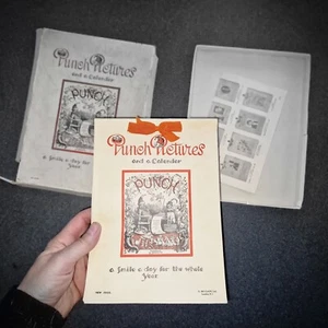 PUNCH London rare CALENDRIER 1933 52 PAGES de la revue satirique  imp G Delgado - Picture 1 of 23