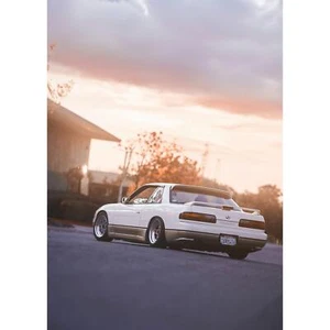 Nissan 240sx S13 Silvia Art Poster #003 – High Resolution Automotive Wall Décor - Picture 1 of 12