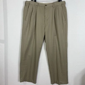 Haggar Chino Hose Black Label Comfort Equipped Waist Schwarz Herren 38 x 29 - Bild 1 von 7