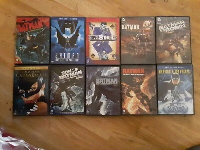 Batman & Robin Animated Movies & Series (36) (Read Description) Foto 1 de 4