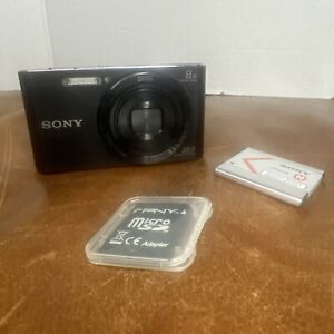 Sony Cyber-shot DSC-W830 20.1MP Digital Camera - Black