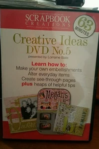 Scrapbook Creation - Creative Ideas DVD No.5 💜 💜 💜 FREE POST * - Bild 1 von 3