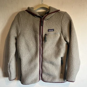 Patagonia Womens Retro Pile Hoody Jacket Medium (Feather Grey) - Picture 1 of 10