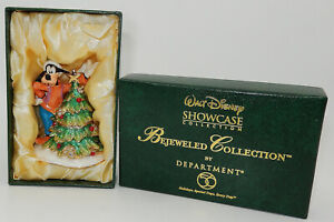 Disney Showcase Bejeweled Collection "A Goofy Christmas" Jeweled Box Dept. 56