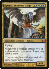1X Isperia, Supreme Judge Return to Ravnica NM/EX Spanish MTG CARD