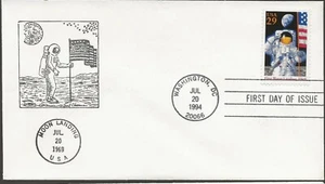 1994 Apollo XI 25th Anniversary FDC 12 - Picture 1 of 2