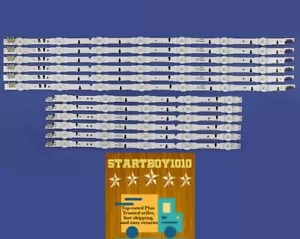 12 Stück LED Hintergrundbeleuchtung Streifen für Ue50h5000 Ue50h6200 Ue50j5600 Ue50j6200 Ue50h6400 - Bild 1 von 3