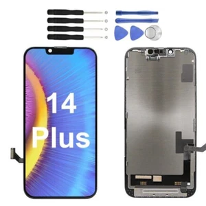 Do iPhone 14 Plus Ekran 6,7 cala Wymienny wyświetlacz LCD Dotykowy digitizer Montaż - Zdjęcie 1 z 11