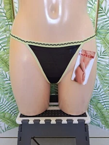 IMPETUS WOMAN STRING TAILLE M COULEUR NOIR - Imagen 1 de 3