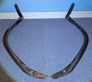 Splitter anteriore a secco in fibra di carbonio stile OE adatto per Ferrari 296 GTB GTS - Foto 1 di 12