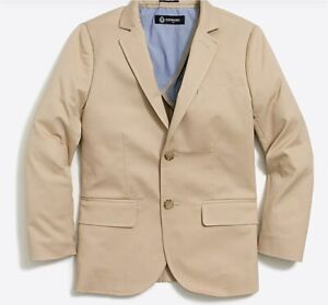 NEW Crewcuts Boys Thompson  Suit Jacket Blazer Size 16