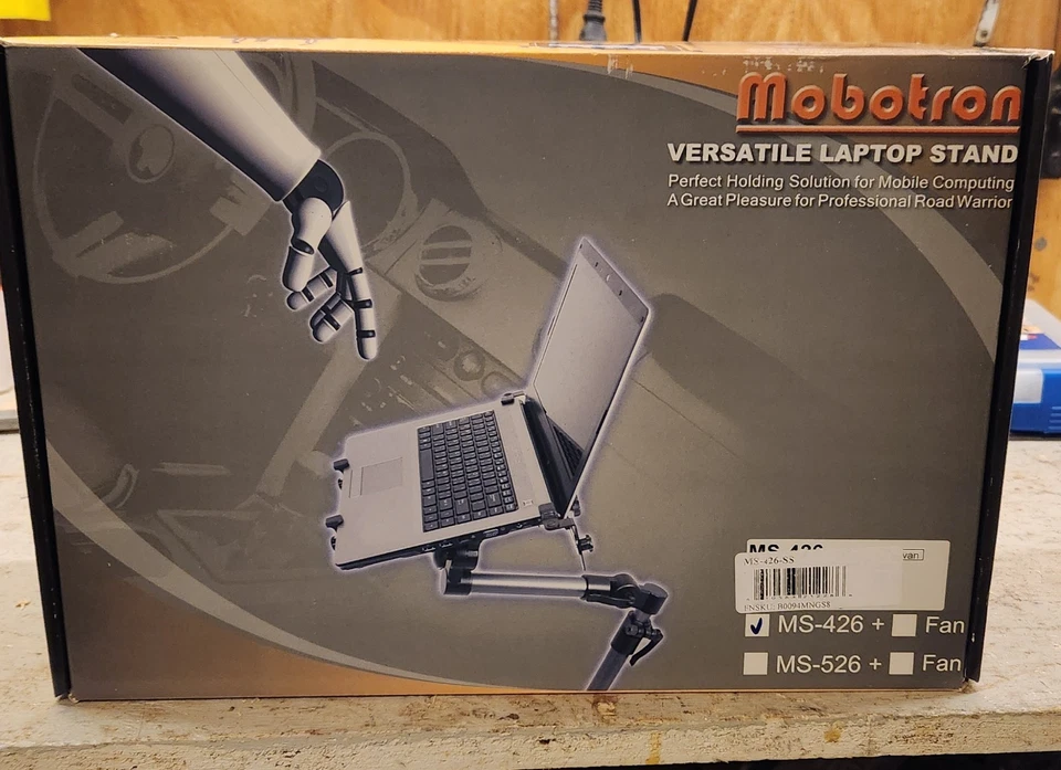 Mobotron MS-426 Heavy-Duty Car/Truck/Suv Notebook/Laptop Mount Holder Stand - Image 1 of 1