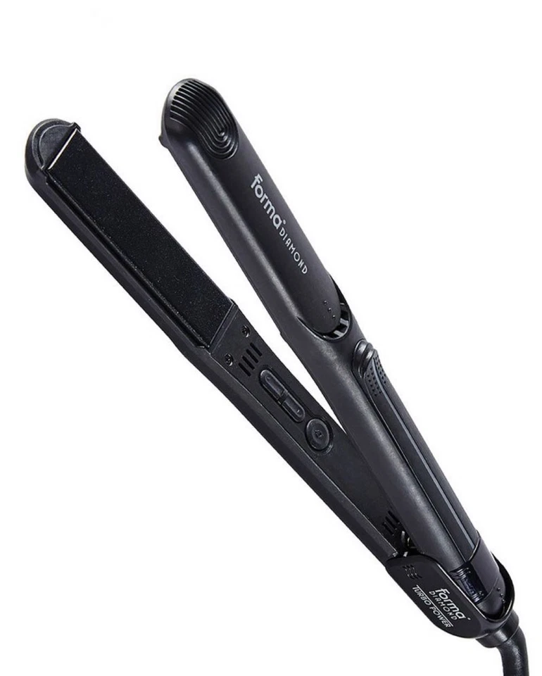 New Turbo Power TP506 Forma Diamond Flat NanoCeramic 1" Salon Hair Iron - Image 1 of 1