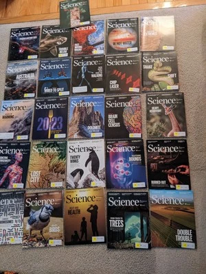 Lot Of 26 Science AAAS Magazines: Years 2023- 2024. Ex Library.  - Image 1 of 3