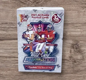2021 Wild Card Draft Pick Alumination Football Sealed Blaster Box - Picture 1 of 1