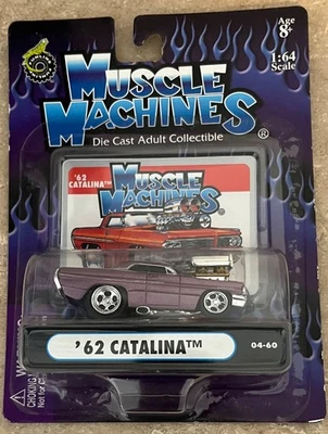 MUSCLE MACHINES '62 Catalina  1:64 Die-Cast 04-60 - Image 1 of 4