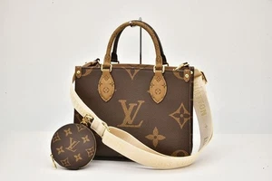 Louis Vuitton Monogram Reverse Onthego PM Handbag M46373 #022 - Picture 1 of 5
