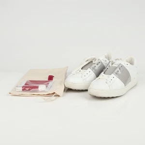 Valentino Sneakers en cuir blanc Rockstud caché 38.5 61759235 - Picture 1 of 6