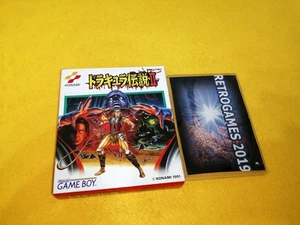 CASTLEVANIA DRACULA LEGEND II 2 NINTENDO GAME BOY REG CARD. - Picture 1 of 4